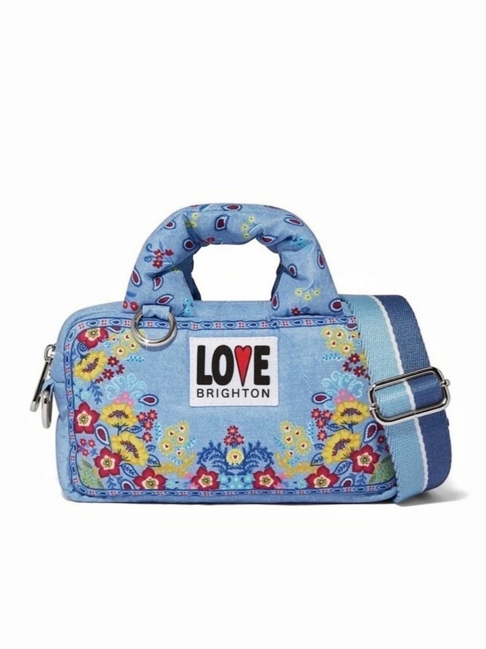 Brighton Bandana Love Crossbody Bag - NWT